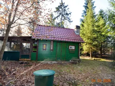 Grundstück mit Rohbau eines Einfamilienhauses in Lindow (Mark) OT Klosterheide