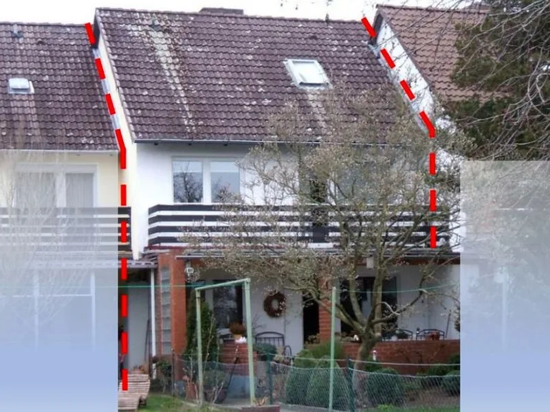 Erbbaurecht, Reihenmittelhaus und Garage in Uelzen — Bild 2