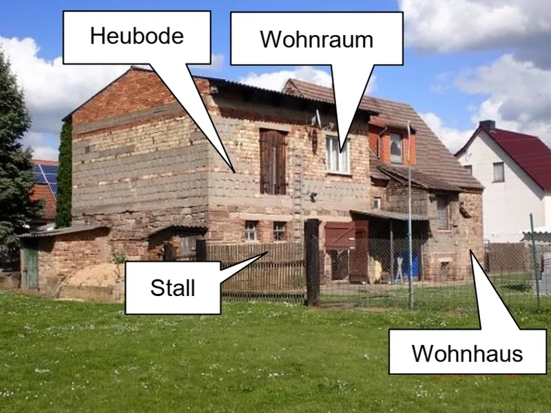 Einfamilienhaus mit Nebengebäuden in Nebra (Unstrut) OT Reinsdorf — Bild 2