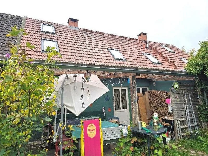 Einfamilienreihenendhaus mit Nebengebäuden und Naturgarten in Wardow OT Vipernitz — Bild 2