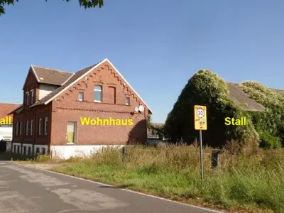 Resthofstelle (Wohnhaus, 2 Ställe, Scheune) in Calförde OT Mannhausen