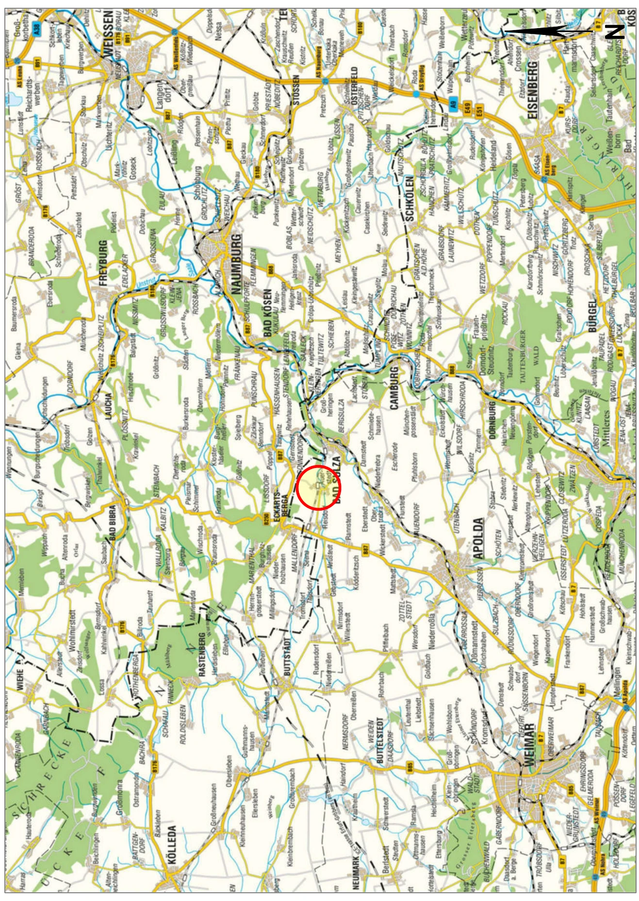 unbebautes Grundstück in Bad Sulza