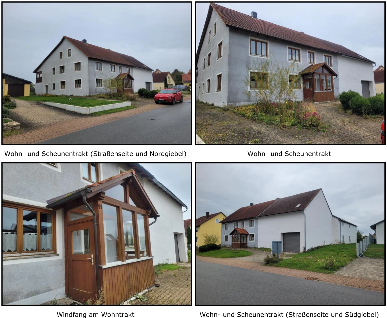 Wohnhaus mit Stall- und Scheunenanbauten in Burgsalach — Bild 2