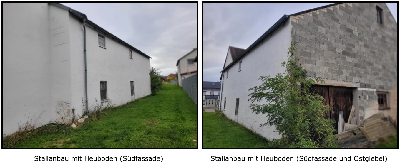 Wohnhaus mit Stall- und Scheunenanbauten in Burgsalach — Bild 3