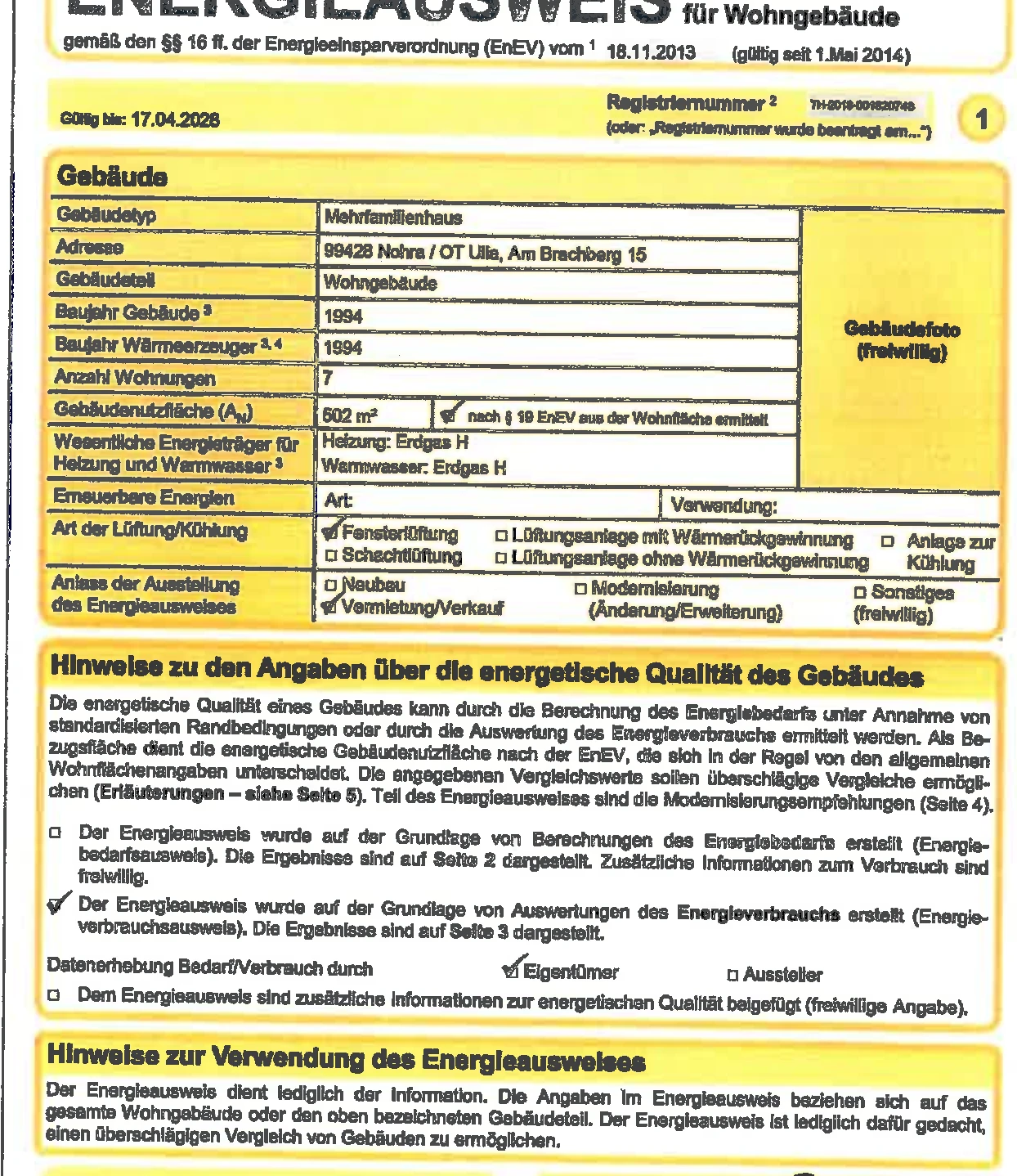 Eigentumswohnung (1 bis 2 Zimmer) in Grammetal — Bild 2