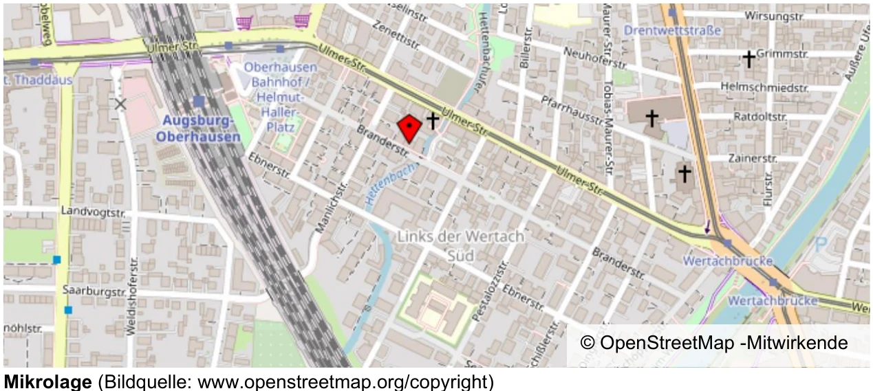 Eigentumswohnung (1 bis 2 Zimmer) in Augsburg — Bild 2