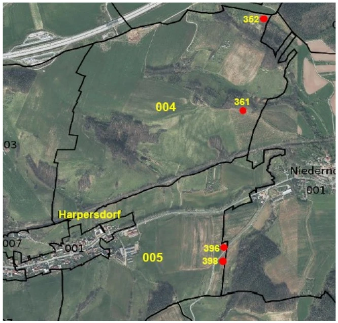land- und forstwirtschaftlich genutztes Grundstück in Kraftsdorf — Bild 2
