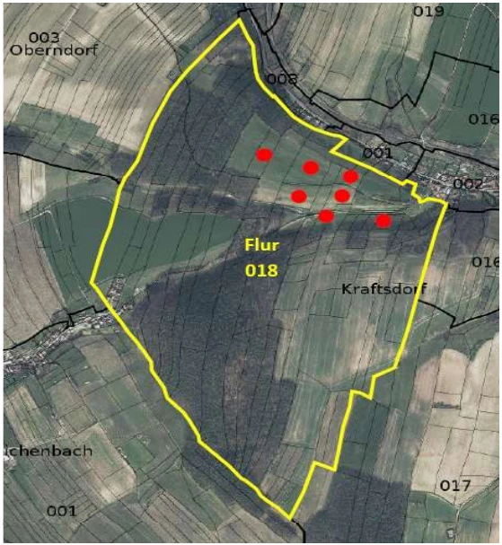 land- und forstwirtschaftlich genutztes Grundstück in Kraftsdorf — Bild 2