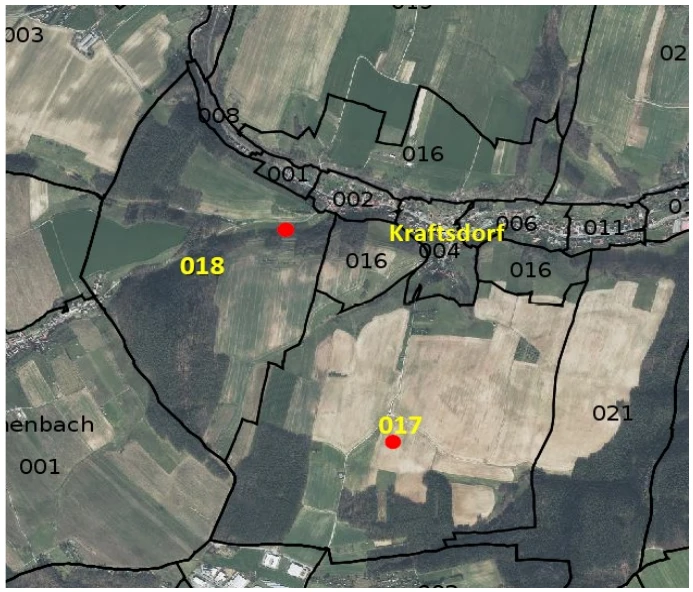 land- und forstwirtschaftlich genutztes Grundstück in Kraftsdorf — Bild 3