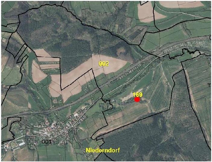 land- und forstwirtschaftlich genutztes Grundstück in Kraftsdorf