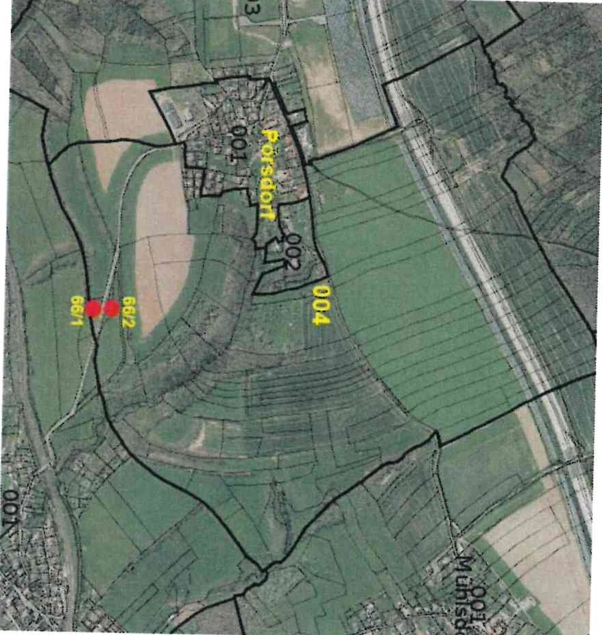 unbebautes Grundstück in Kraftsdorf