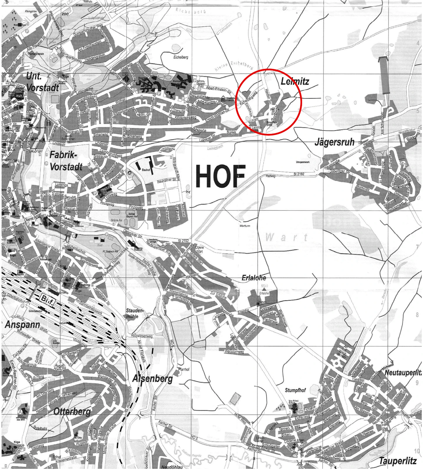 Einfamilienhaus mit Anbau und Garage in Hof — Bild 2