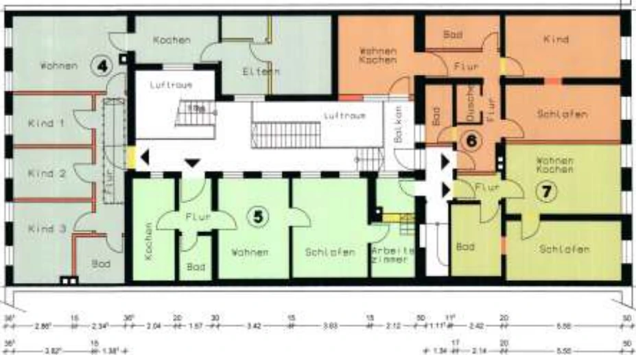 Mehrfamilienwohnhaus (mit Denkmalschutz) in Rehau — Bild 3