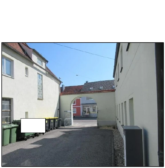 Teilfläche eines mit einem Mehrfamilienhaus mit 5 Wohnungen und 3 Gewerbeeinheiten bebauten Komplexes in Gaimersheim — Bild 2