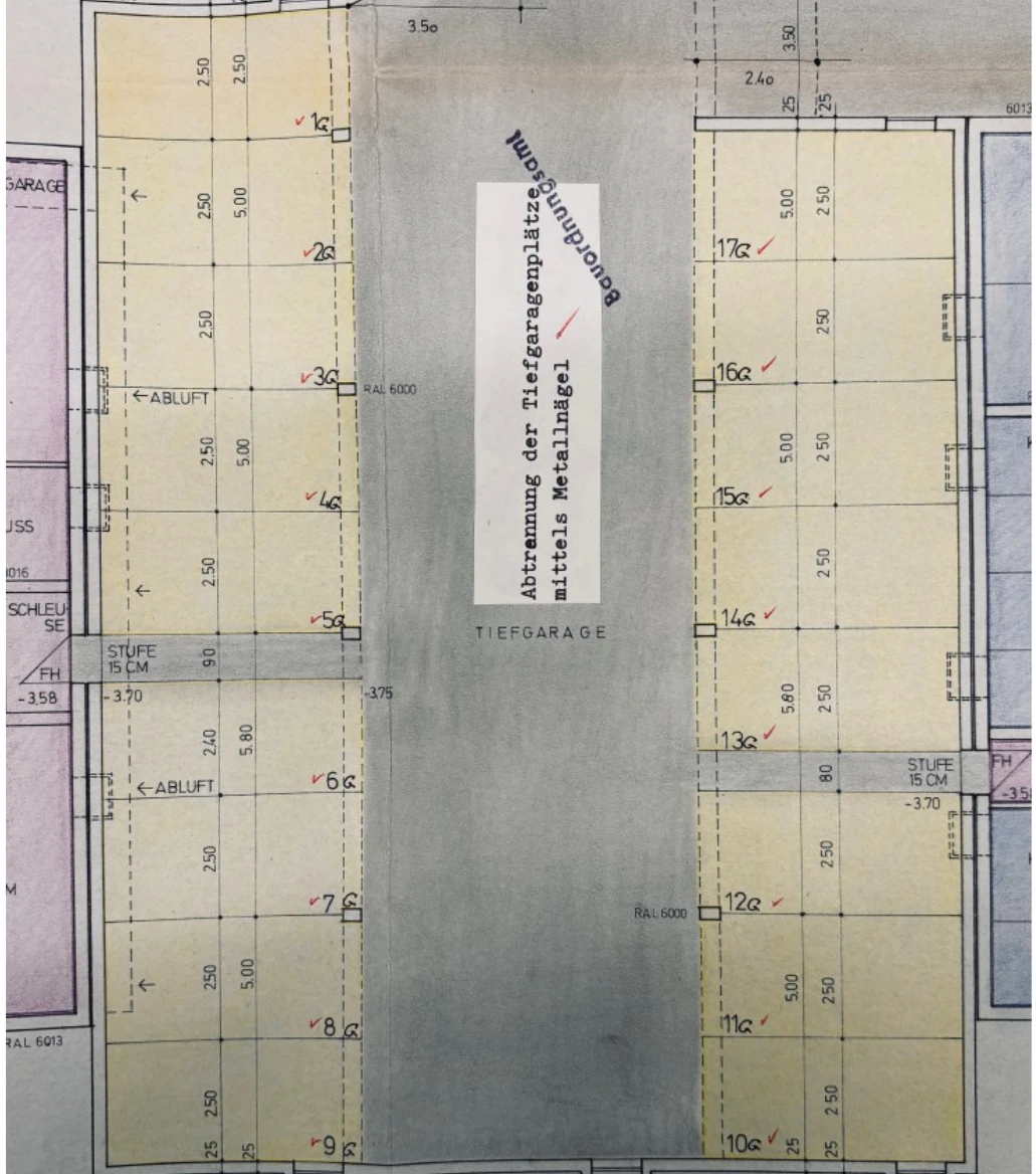 Kfz-Stellplatz (Tiefgarage) in Augsburg — Bild 3