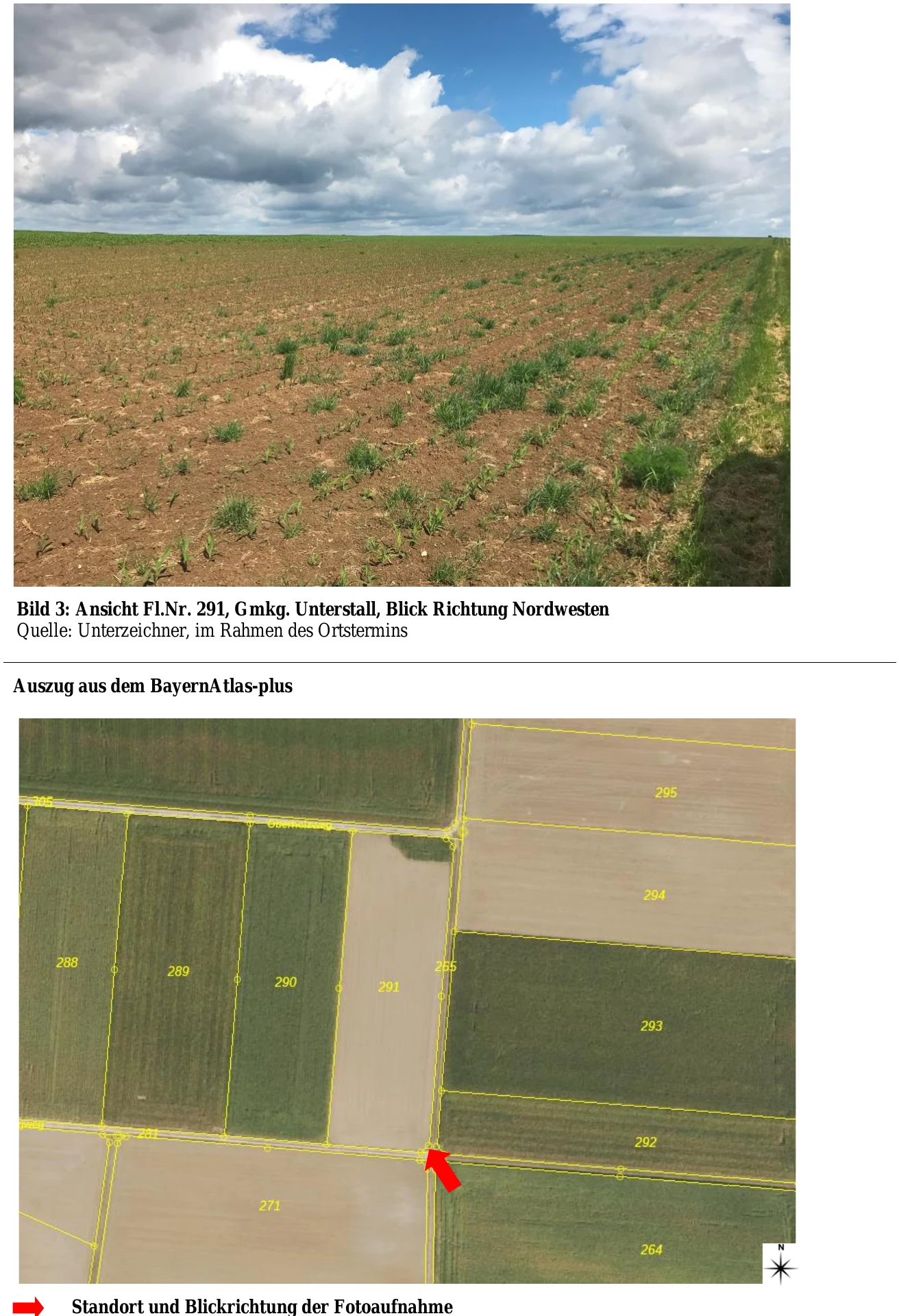 Ackerland in Unterstall — Bild 2